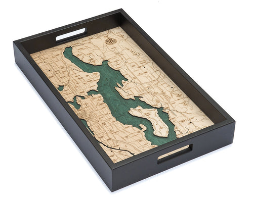 Picture of Lake Washington Serving Tray 20" x 13"