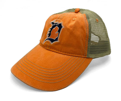 Picture of TCAP Trucker Cap-Orange- Michigan