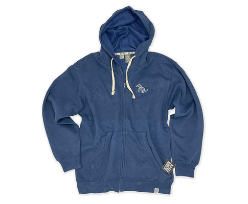 Picture of 2215  MENS FULLZIP- VINT.BLUE- GREAT LAKES EMBROIDERY- $15.94 PC