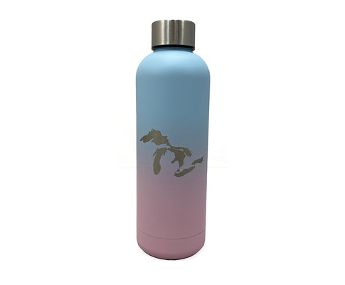 Picture of 7808 Bottle 17oz- Pink/Blue- Great Lakes