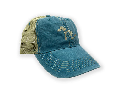 Picture of TCAP Trucker Cap-Harbor Blue-Great Lakes