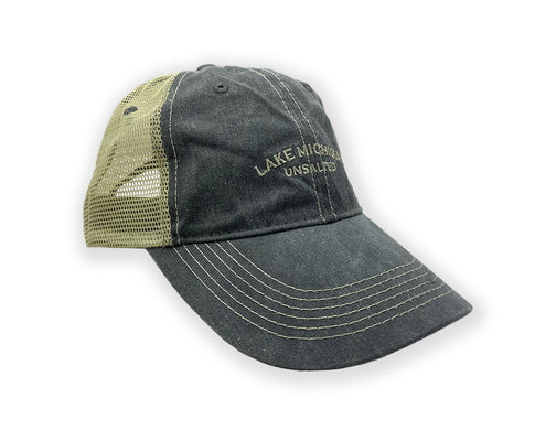 Picture of TCAP Trucker Cap-Charcoal-Lake Michigan/Unsalted