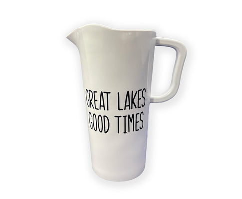 Picture of 7753 Melamine Pitcher- Great Lakes/ Good Times