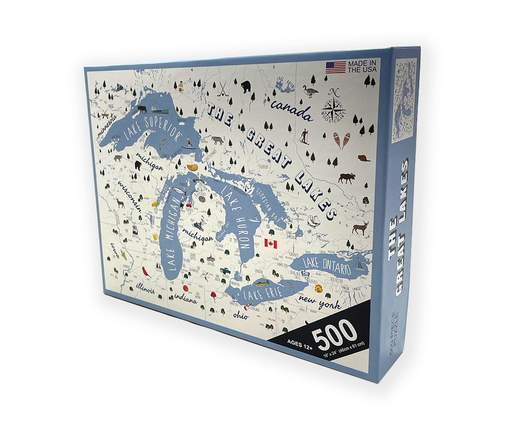 Picture of Jigsaw Puzzle- Great Lakes