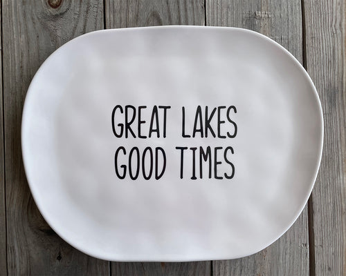 Picture of GREAT LAKES/ GOOD TIMES OVAL MELAMINE TRAY