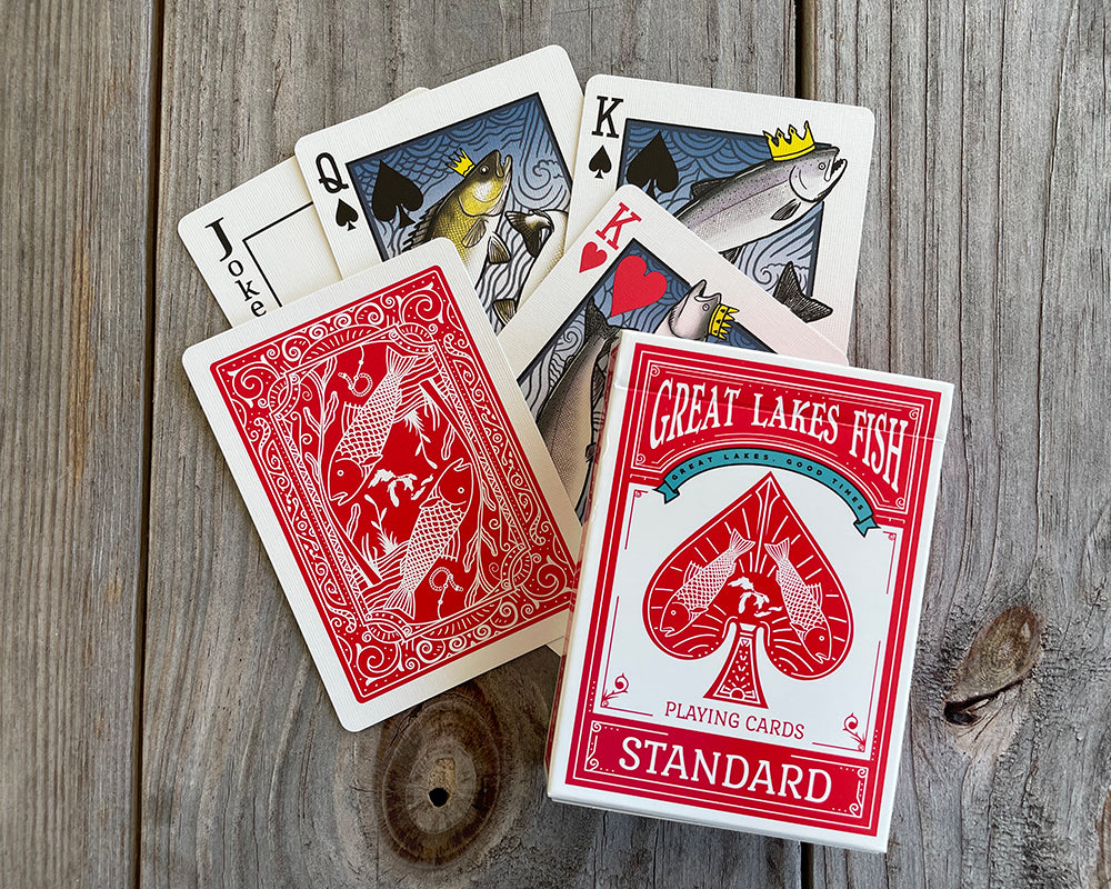 Picture of CARDS - GREAT LAKES FISH - $2.75 MADE IN THE U.S.A.!