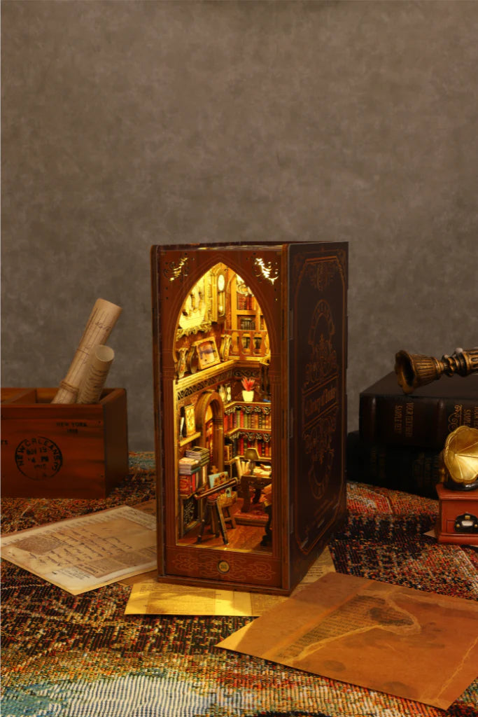 Amharb Library of Books DIY Book Nook Crafts