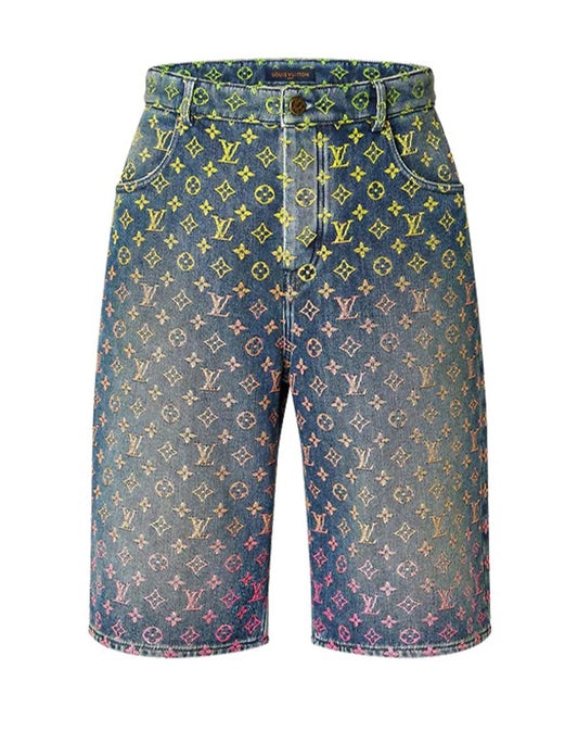 LOUIS VUITTON STAPLES EDITION 3D POCKET MONOGRAM BOARD SHORTS – UN ATELIER