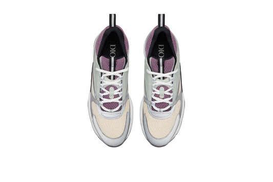 Dior B22 Sneaker Cream Technical Mesh And Smooth Calfskin