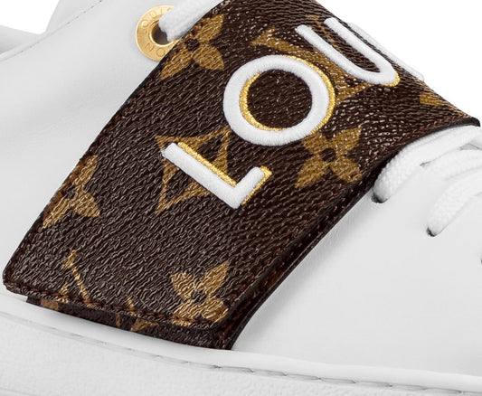 Louis Vuitton Frontrow Open Back Sneaker Monogram / White Size 35 –  ＬＯＶＥＬＯＴＳＬＵＸＵＲＹ
