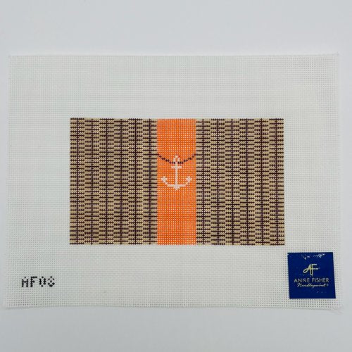 AF08 Nantucket Clutch with Anchor - TS