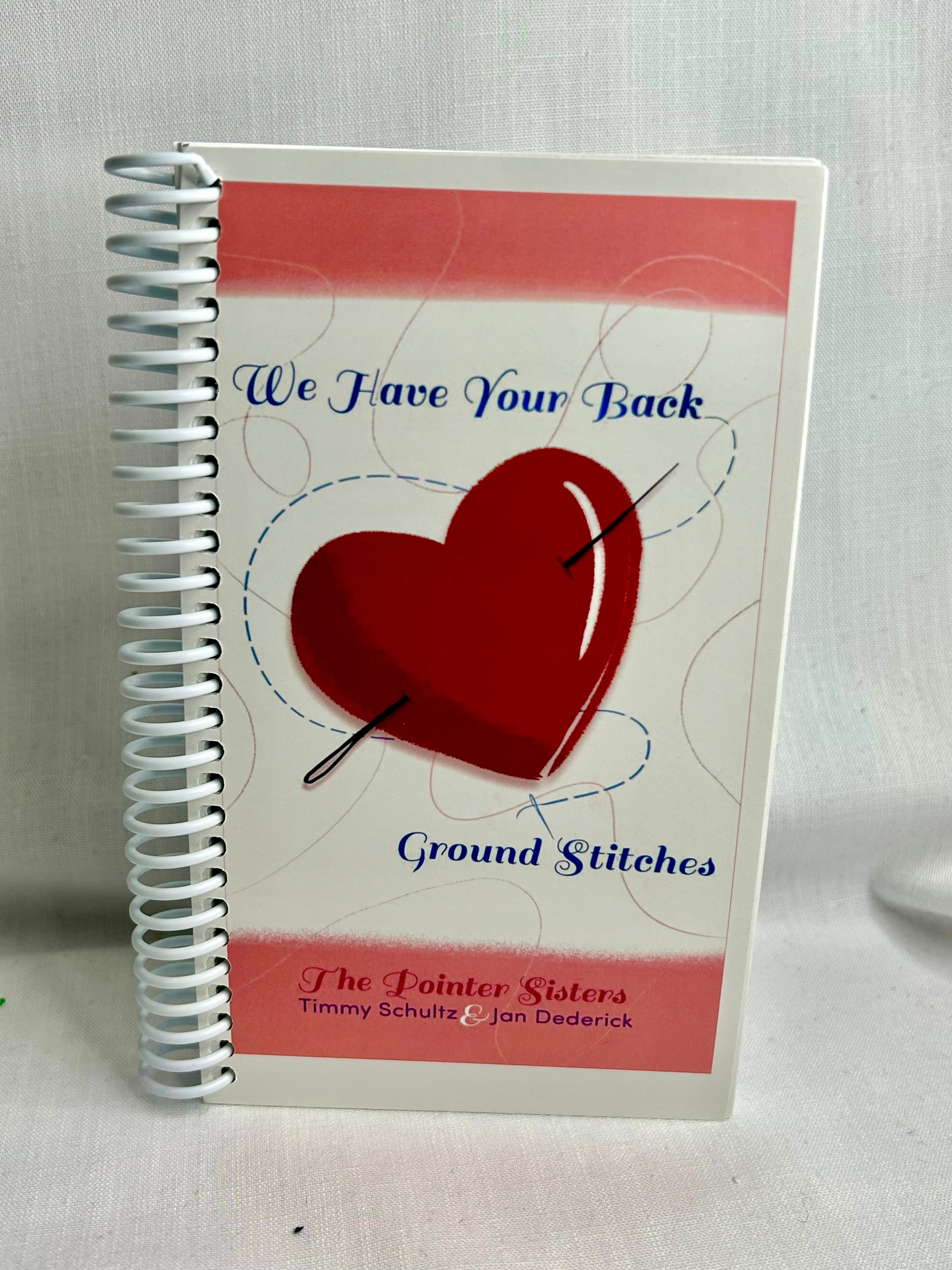 We've Got Your Back Ground Stitches book by The Pointer Sisters