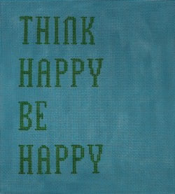 KKP100T (Think Happy Be Happy - Turquoise with Green) - TS