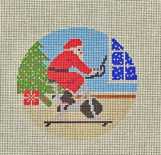 Sporty Santa Spin