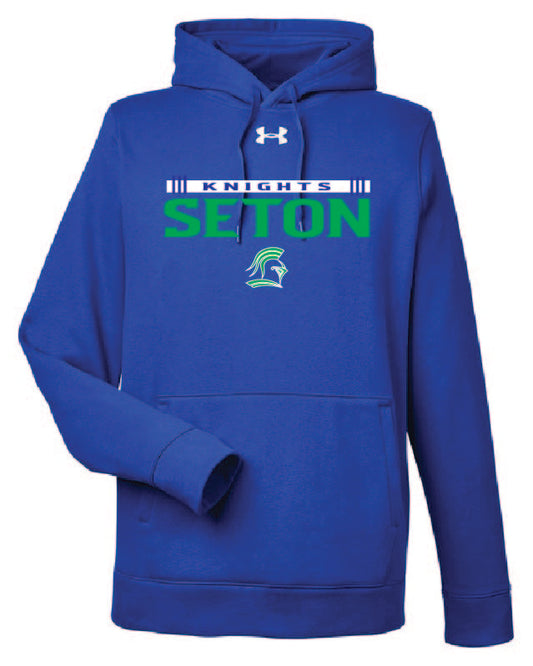 Under Armour Mens Hustle Pullover Hooded Sweatshirt