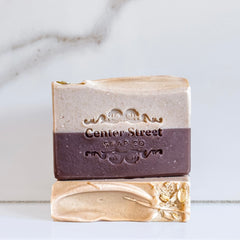 Oatmeal, Milk, and Honey soap bar by Center Street Soap Co.