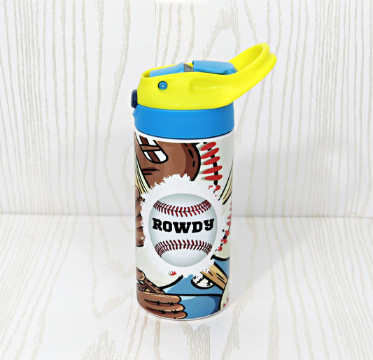 Truck Personalized Kid's Water Bottle