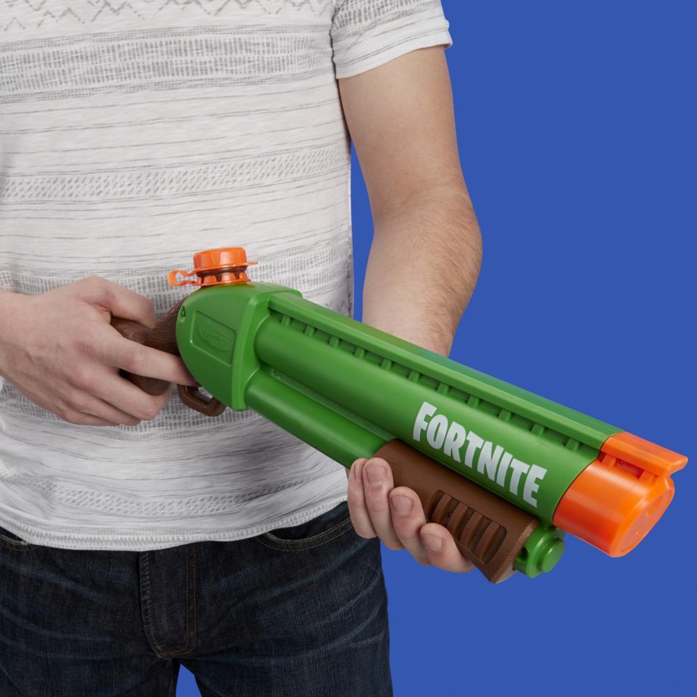 Kom forbi for at vide det Forhandle enhed Nerf Super Soaker Fortnite Pump-SG Water Blaster – Mills Commerce Inc.
