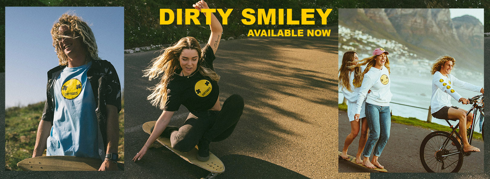 Dirty Habits Smiley clothing