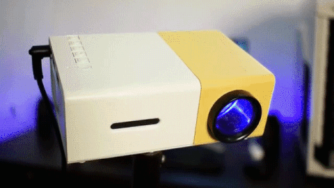 Projetor Portátil LED HDMI e USB