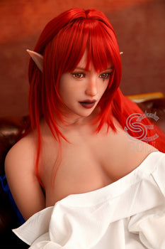 Mandy 167cm Red Hair Elf Real Sex Doll E Cup Big Boobs SE Doll