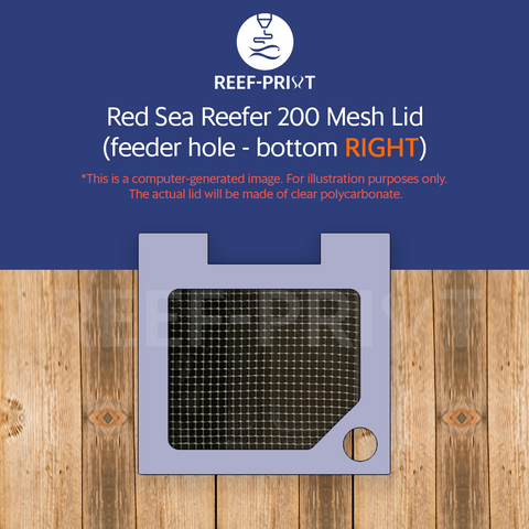 Red Sea Max Nano Cube (450 x 450mm) - Polycarbonate Aquarium Mesh Lid –  REEF-PRINT