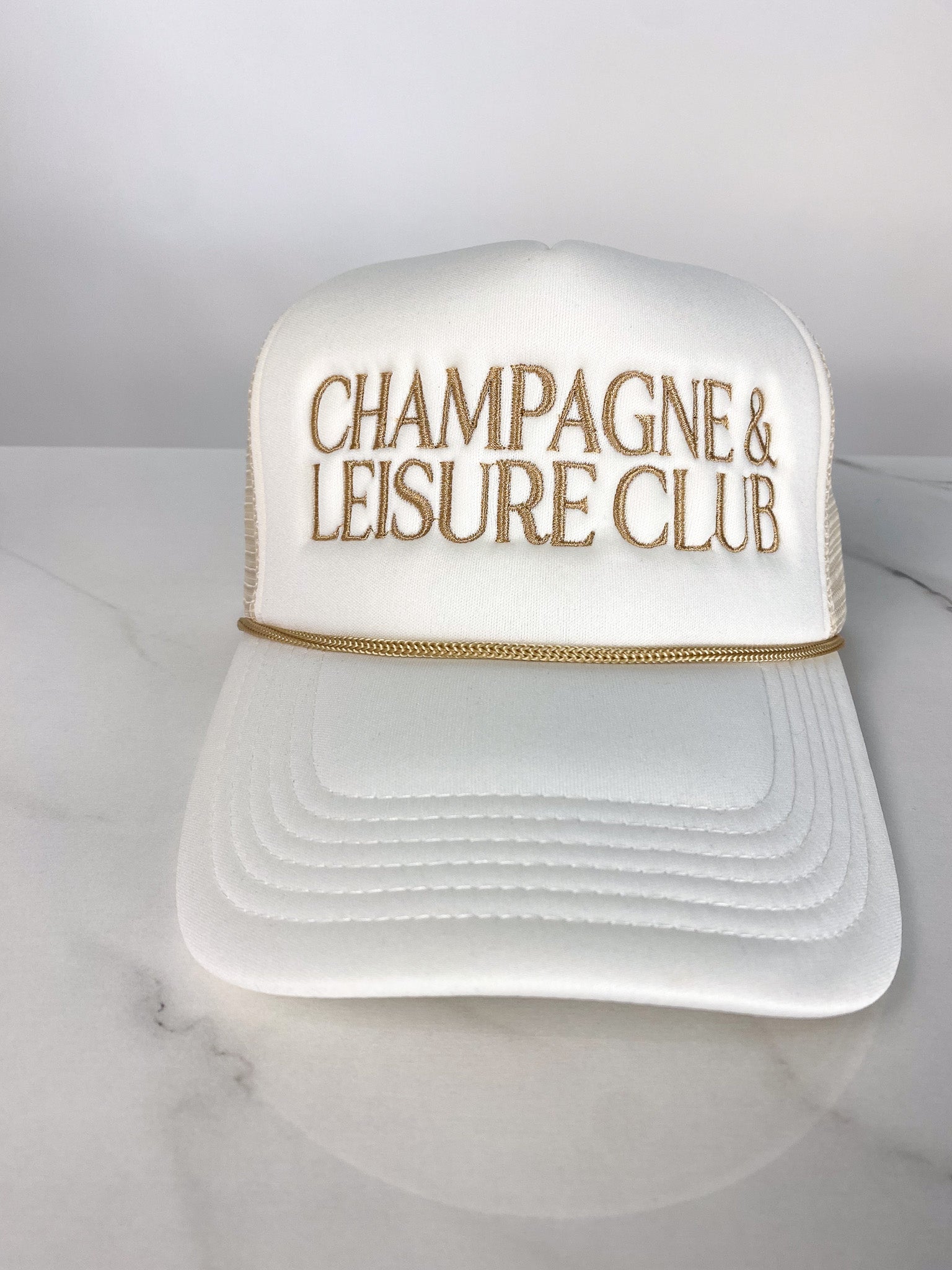 Champagne Trucker Hat