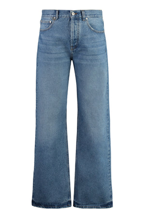 Nîmes 5-pocket straight-leg jeans-0