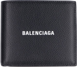 Logo leather wallet-1