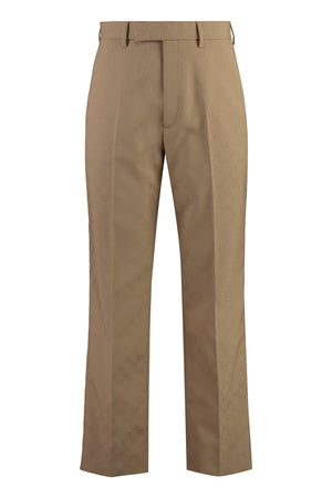 GG motif jacquard trousers-0