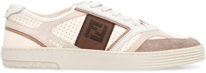 Fendi Step leather low-top sneakers-1