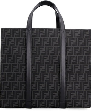 Jacquard fabric tote-1