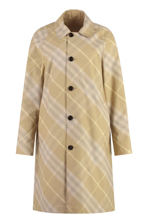 Checked reversible trench-coat-0