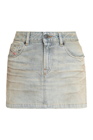 De-Ron denim mini skirt-0