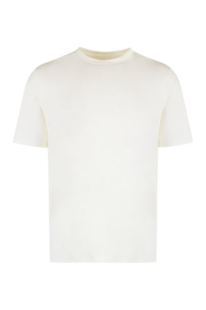 Cotton crew-neck T-shirt-0