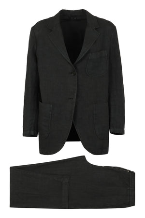 Linen two-piece suit-0