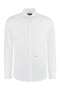 Stretch cotton shirt