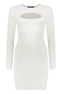 Knit mini-dress