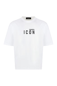 Cotton crew-neck T-shirt