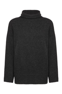 Virgin-wool turtleneck sweater