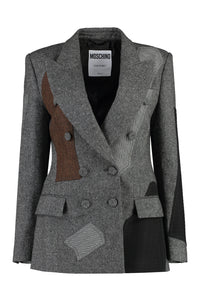 Wool blend blazer