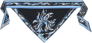 Printed silk scarf-1