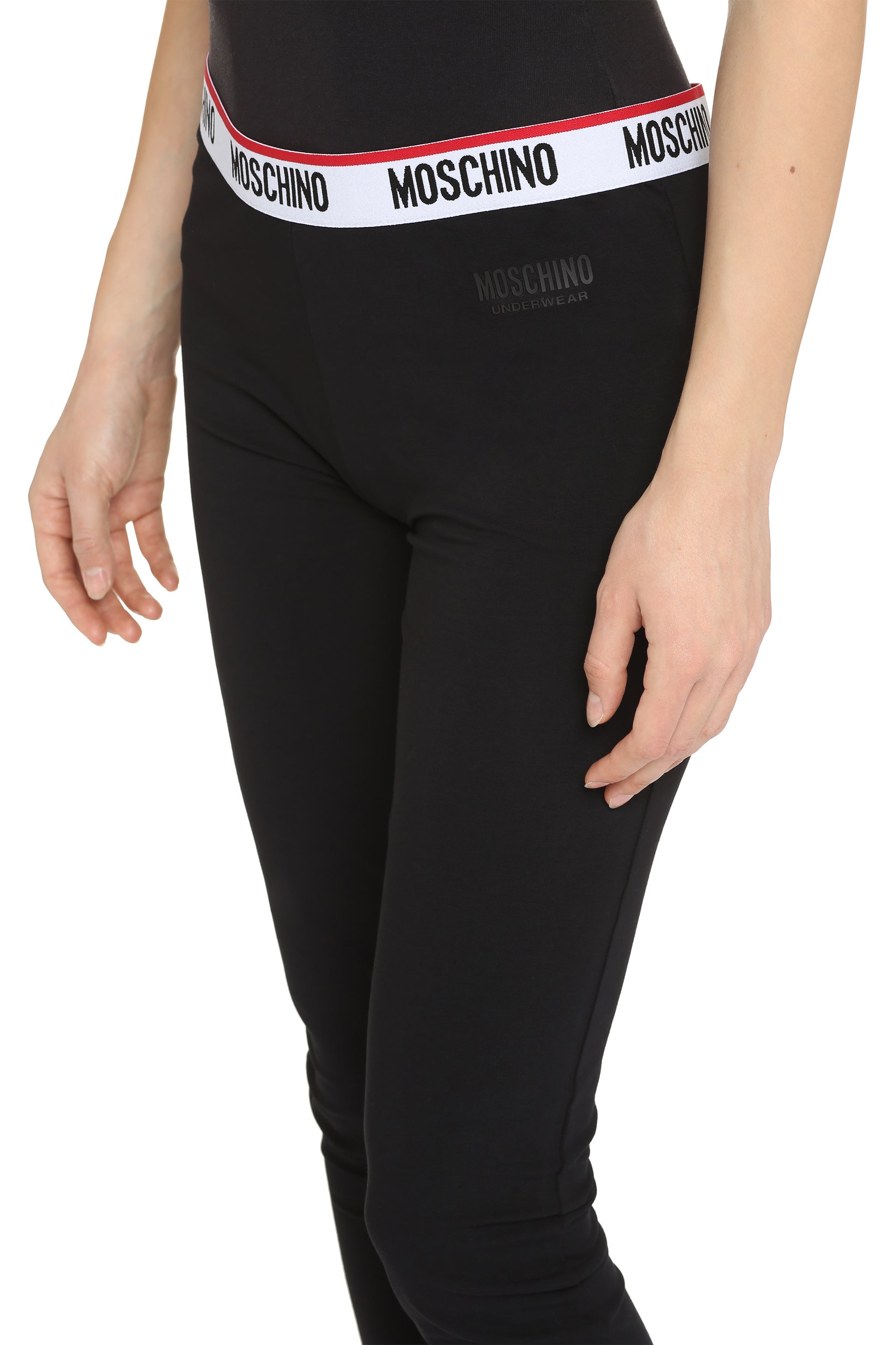 Moschino - Elasticated waist leggings black - The Corner