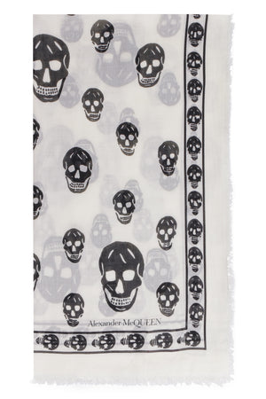 Skull print scarf-1