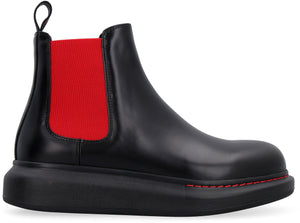 Leather chelsea boots-1