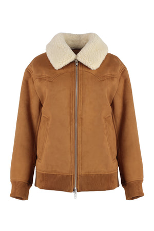 Lillee faux sheepskin jacket-0
