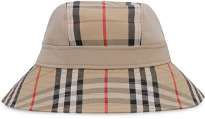 Checked bucket hat-1