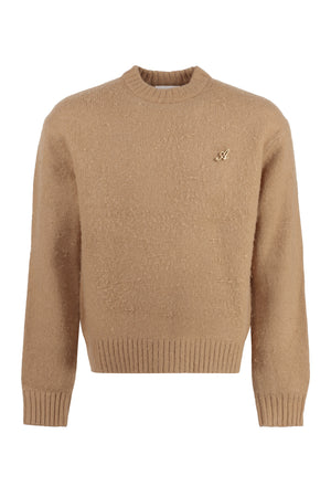 Wool and cashmere blend sweater-0