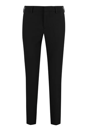 New York techno fabric tailored trousers-0