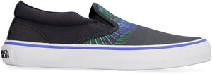 Canvas slip-on sneakers-1